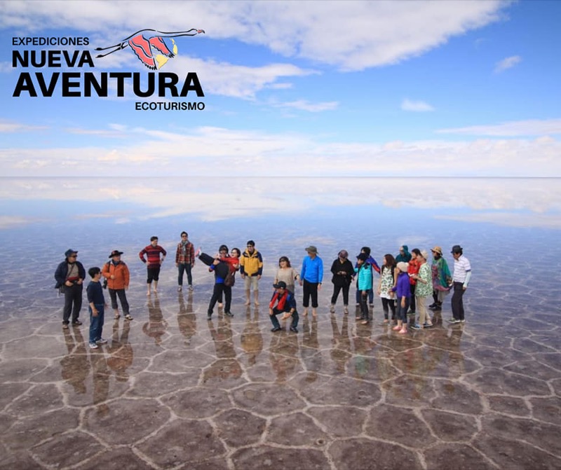 Salt Flat with People